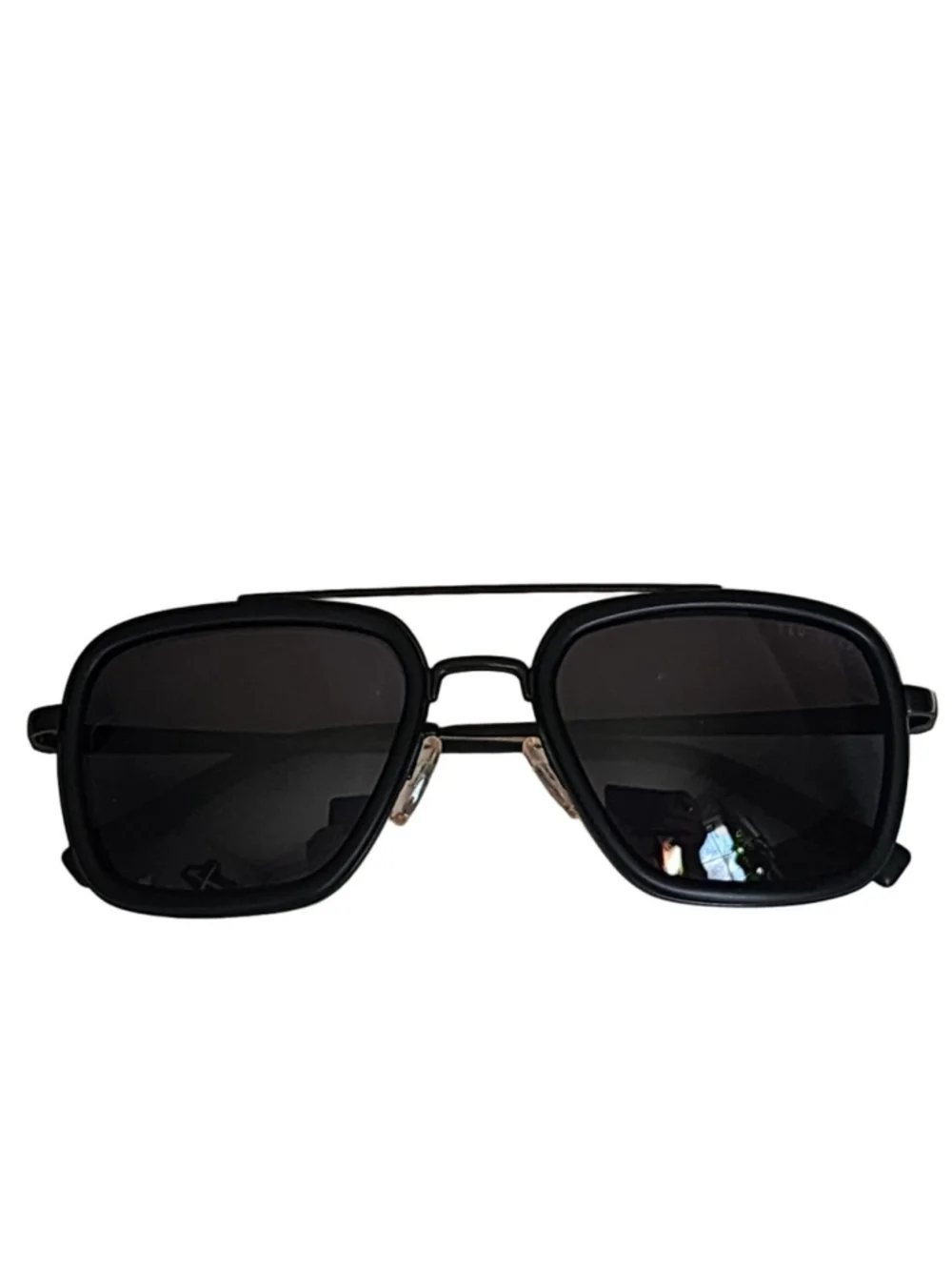 TED BAKER Men's NEW Black Aviator Sunglasses TBM005